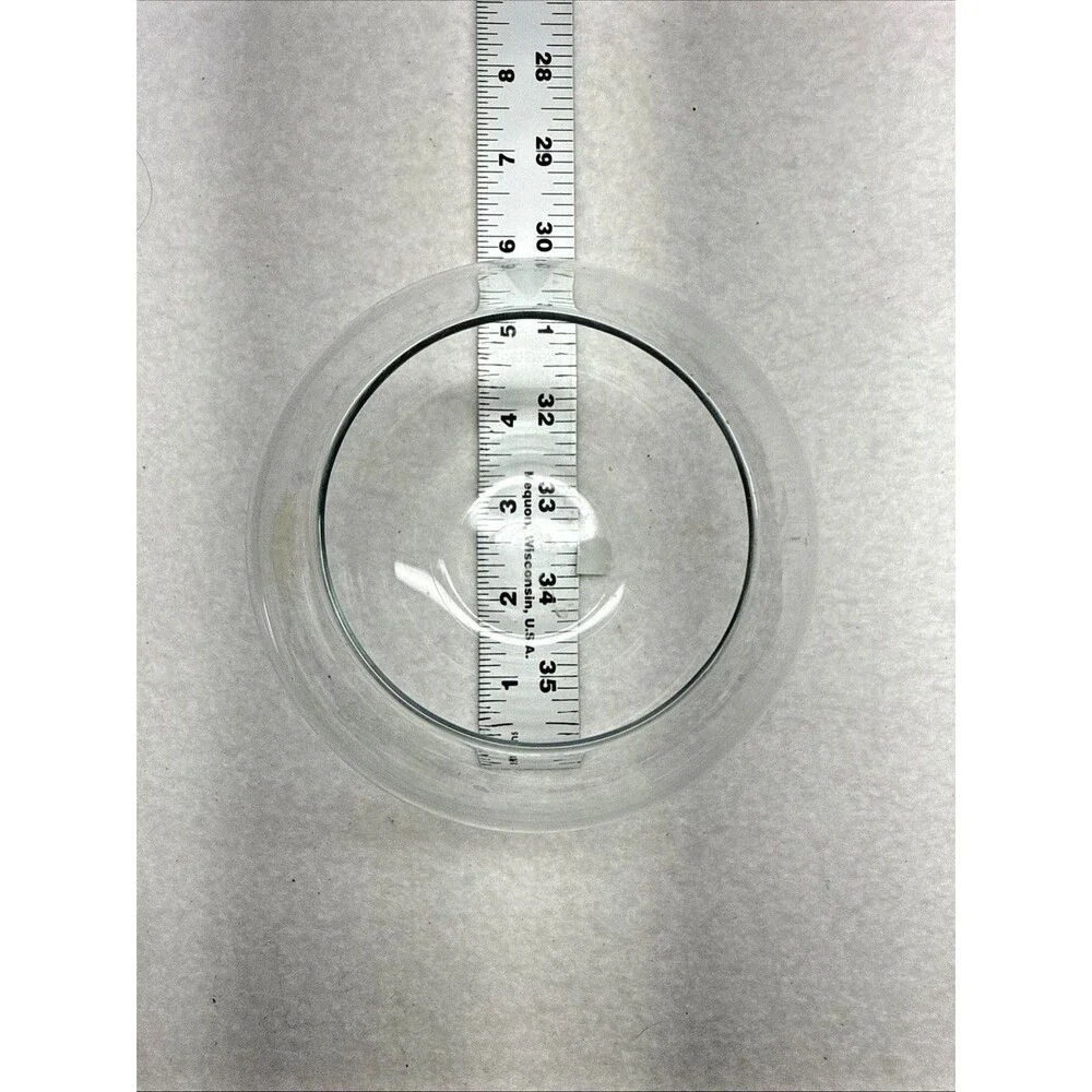 Clear Glass Martini Chiller Shrimp Cocktail Serving Glass Double Wall Vintage